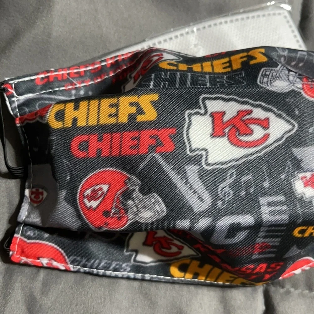 New KC Chiefs face mask